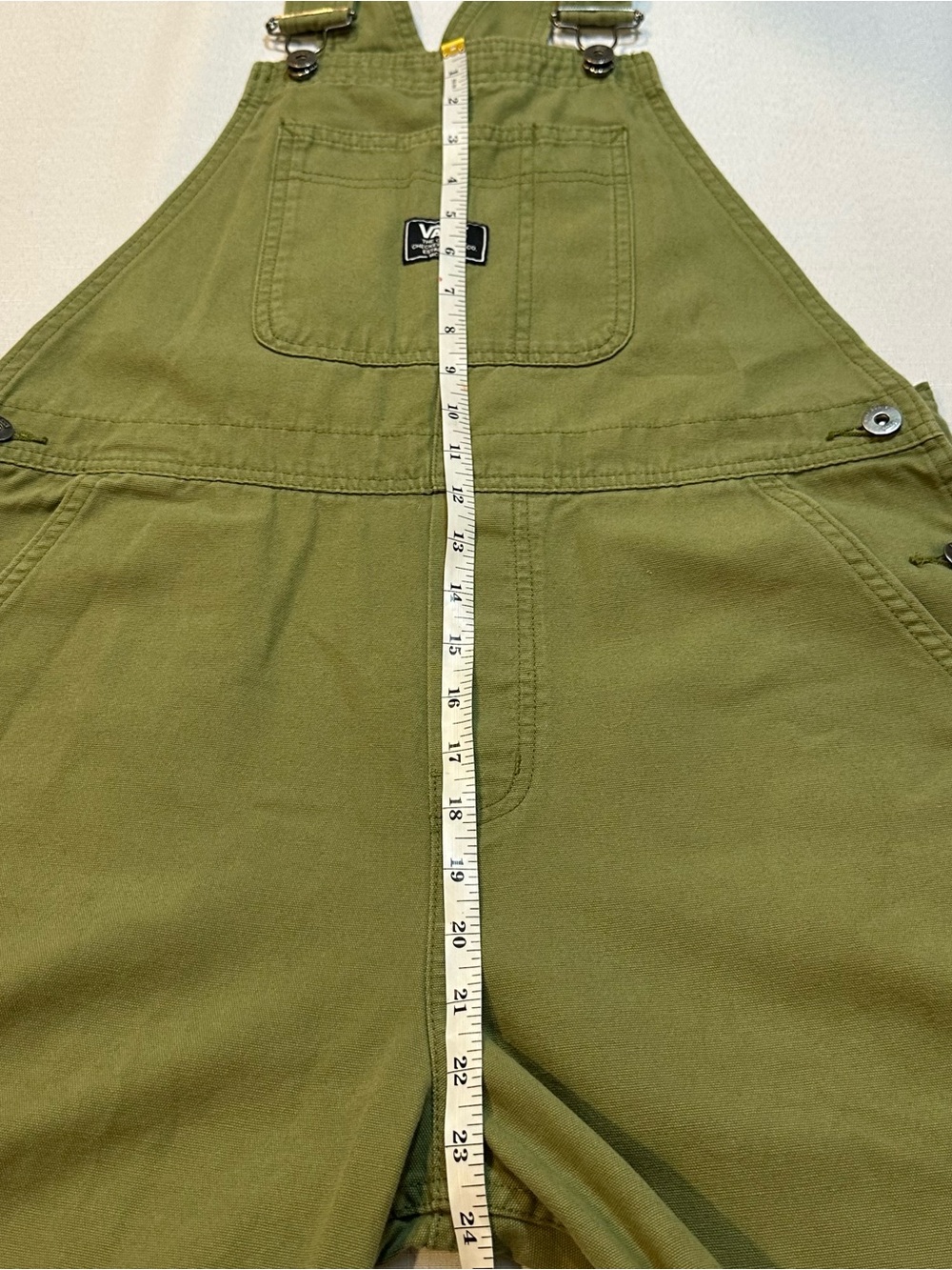 Vans Olive Green Utility Overalls Medium - Picture 2 of 16